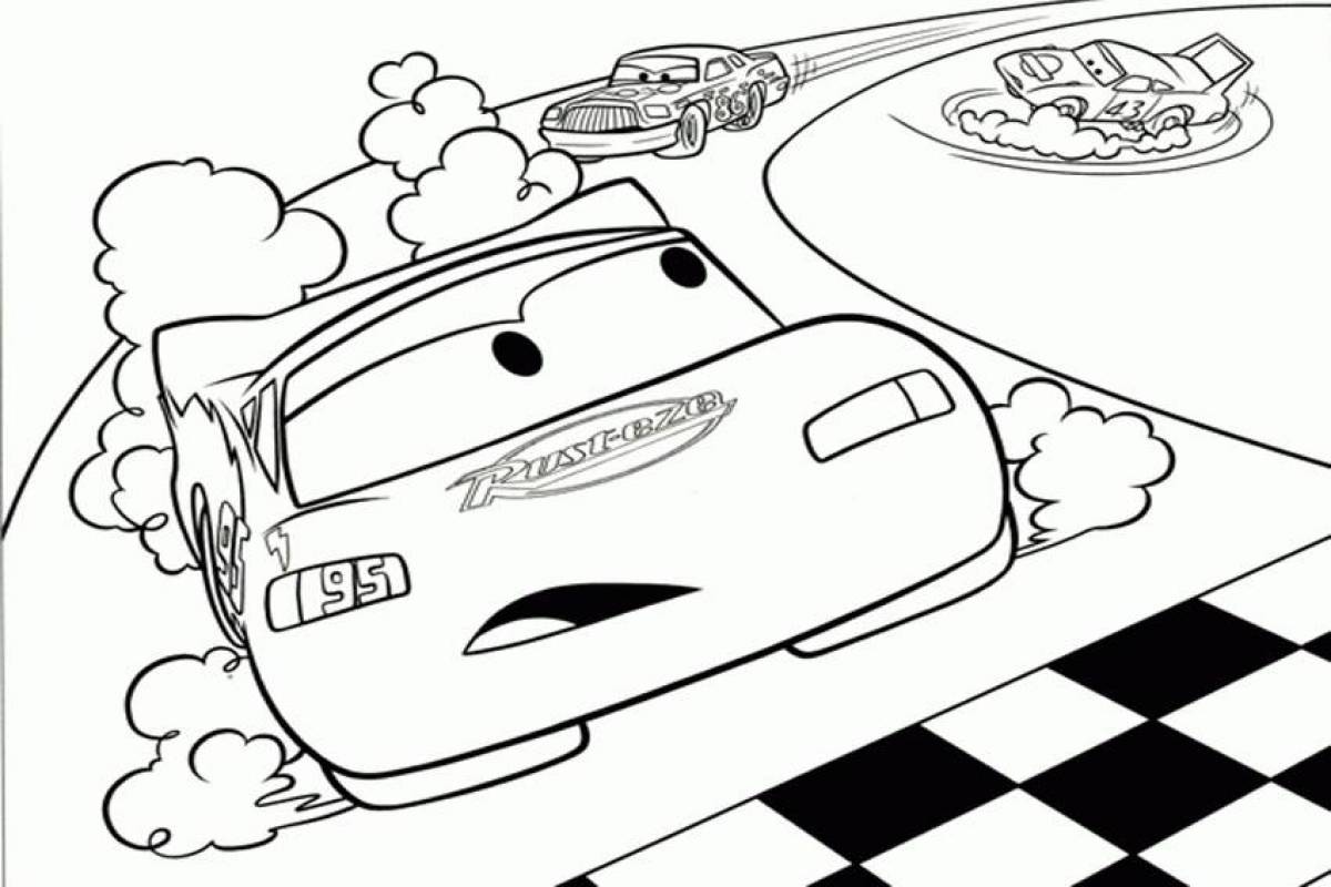 Merry McQueen coloring page