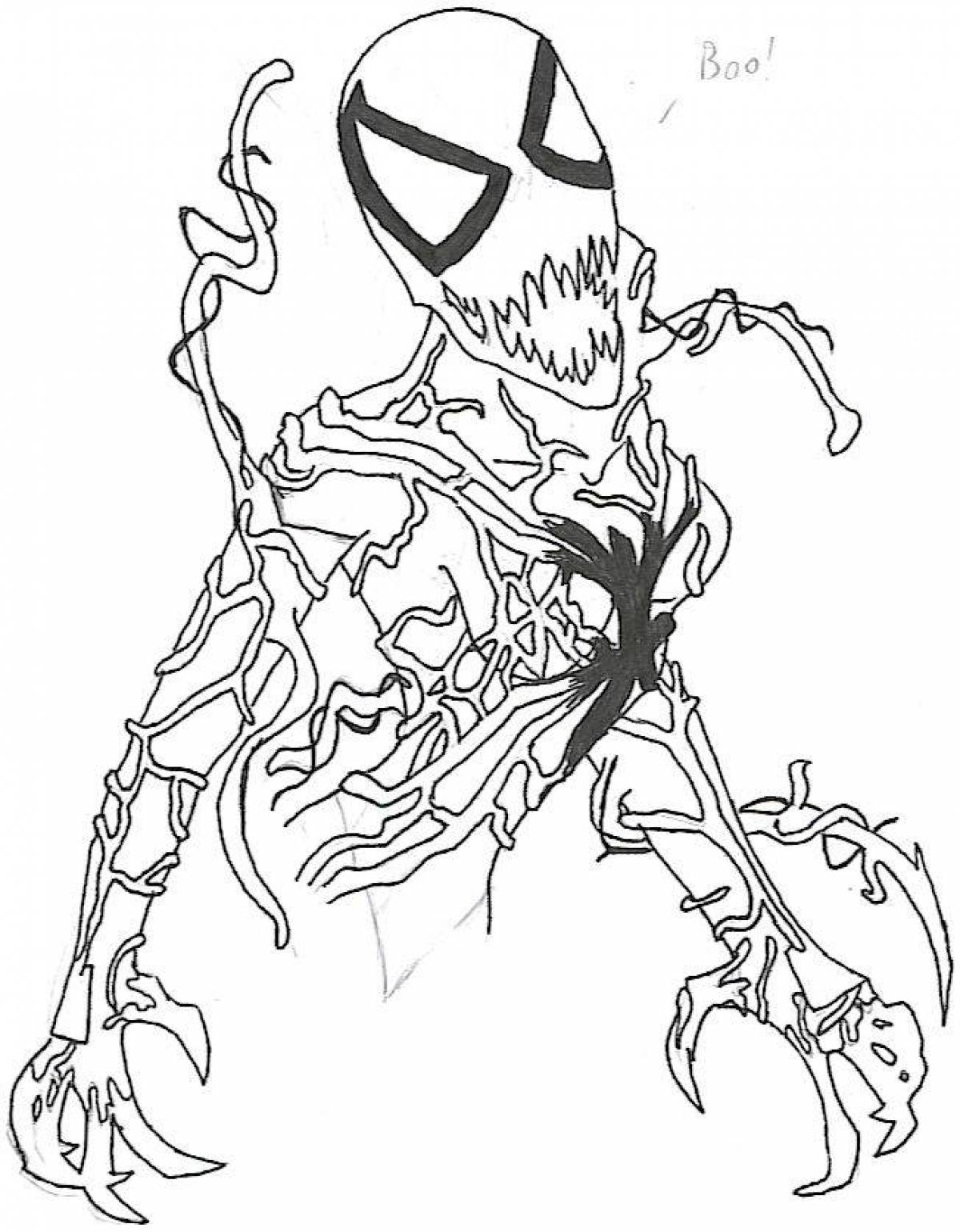 Grand carnage coloring page