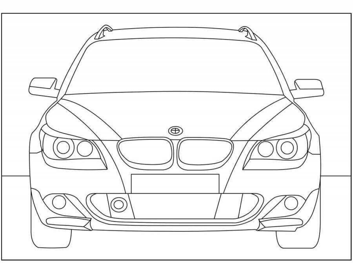 Рисунок машины бмв. BMW e60 nkarel. Раскраска BMW e60. BMW e60 рисунок. БМВ m5 e60 раскраска.