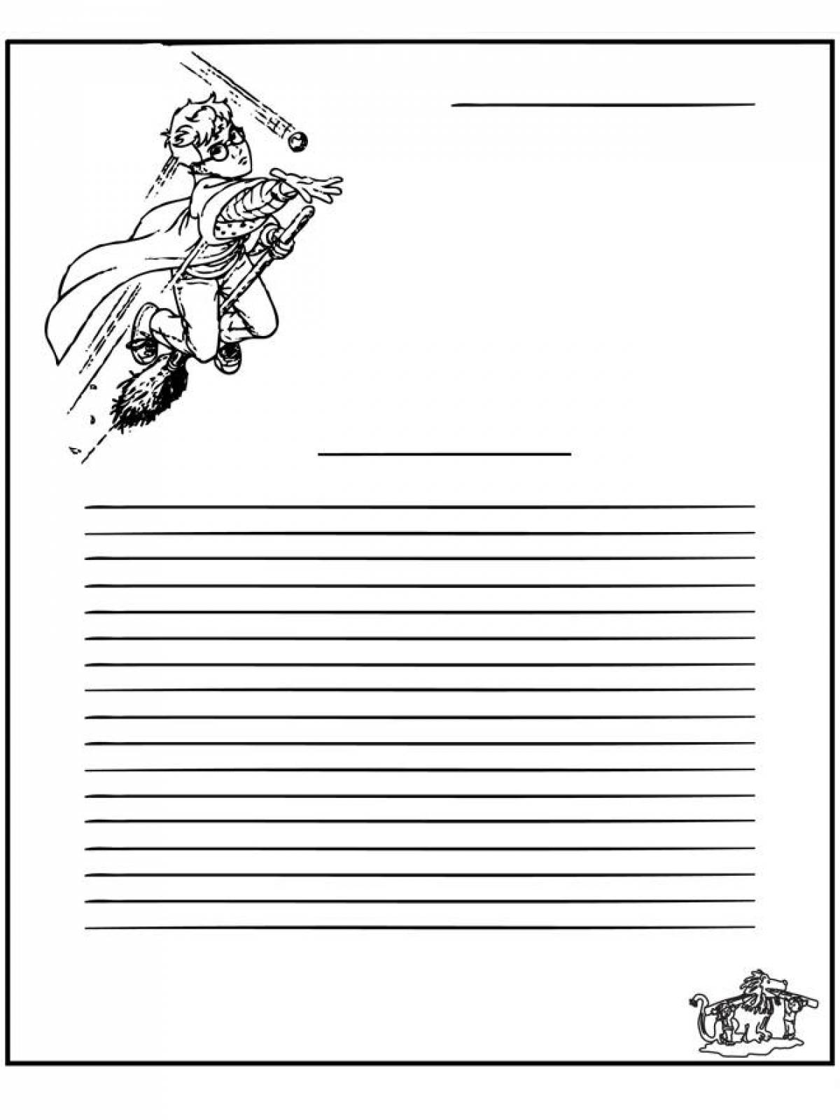 Раскраски Письмо солдату шаблон (27 шт.) - скачать или распечатать  бесплатно #3916