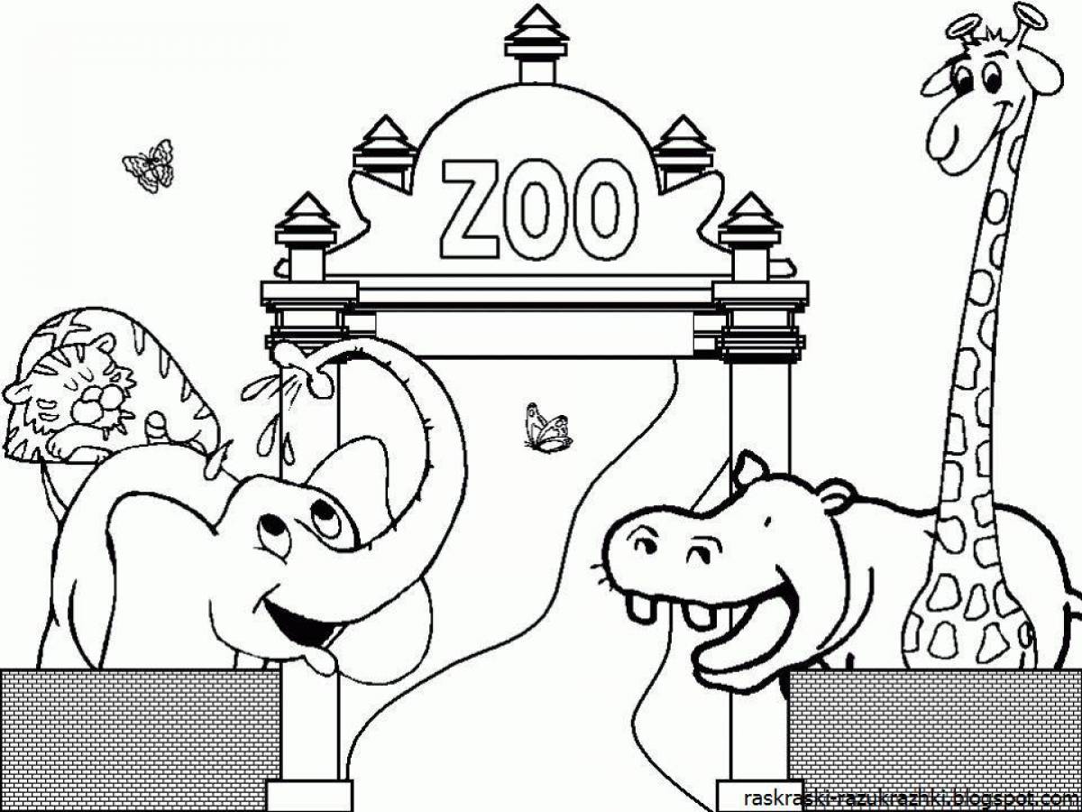 Bright skzoo coloring page