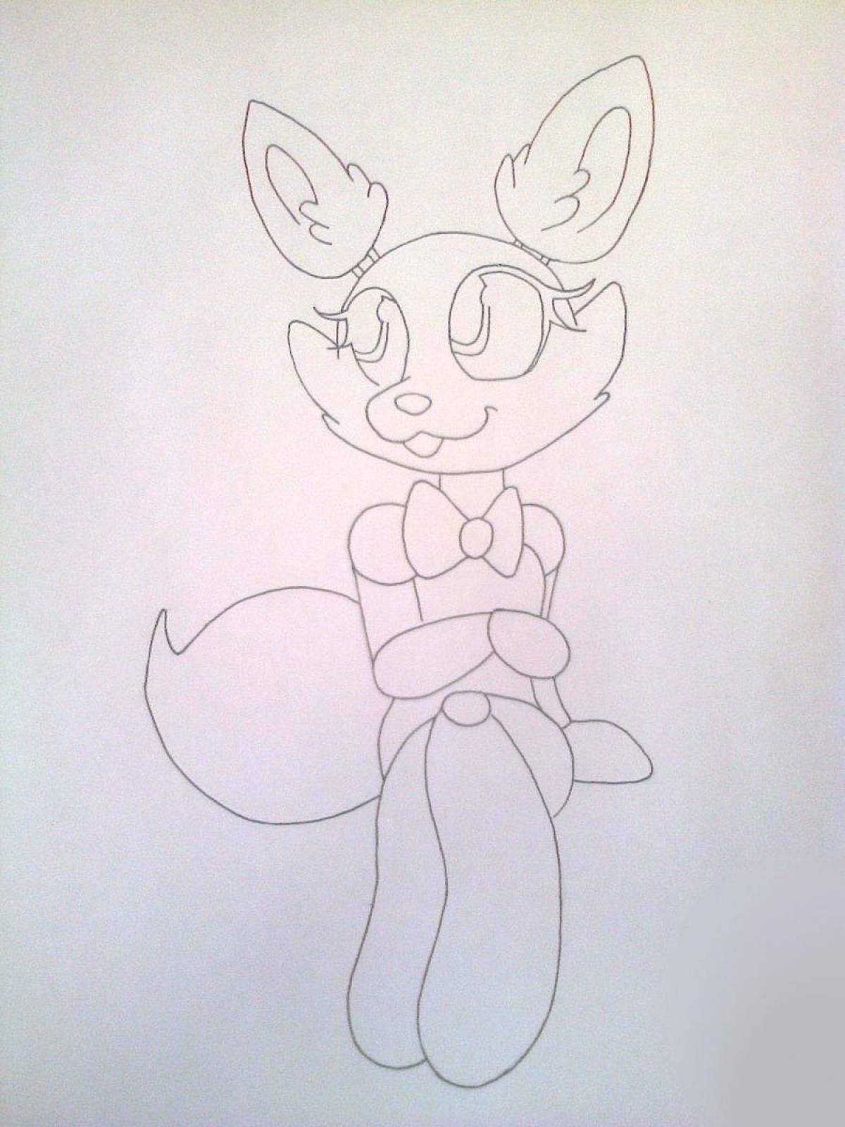 Fancy coloring mangle