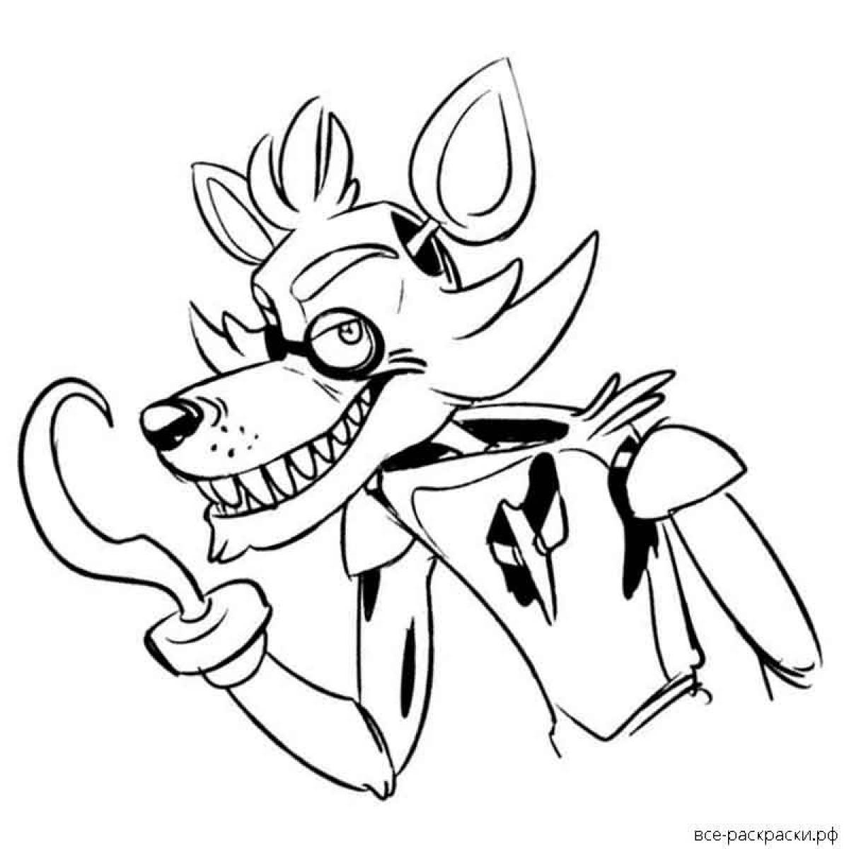 Charming mangle coloring book