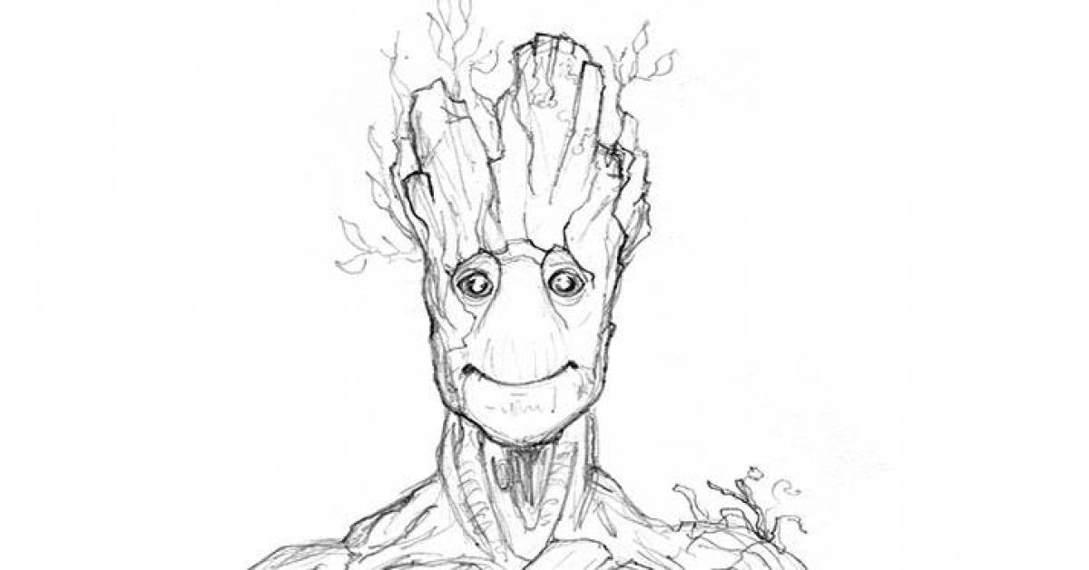 Groot live coloring