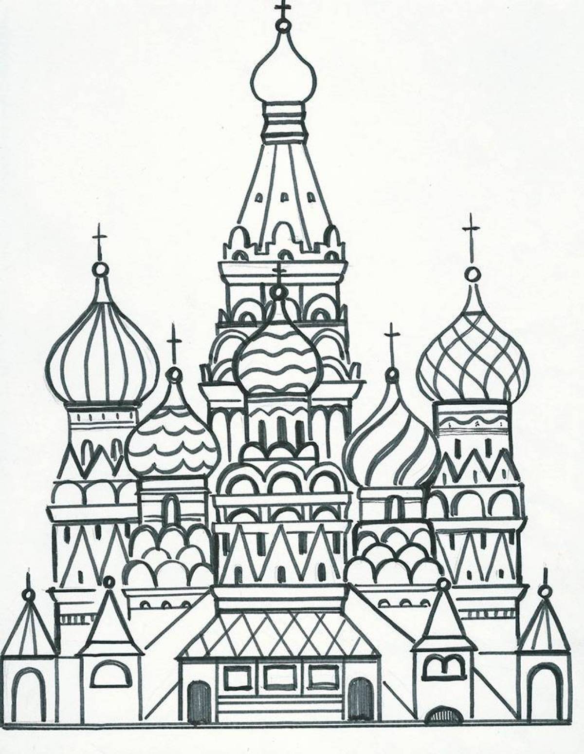 Brilliantly pigmented red square coloring book