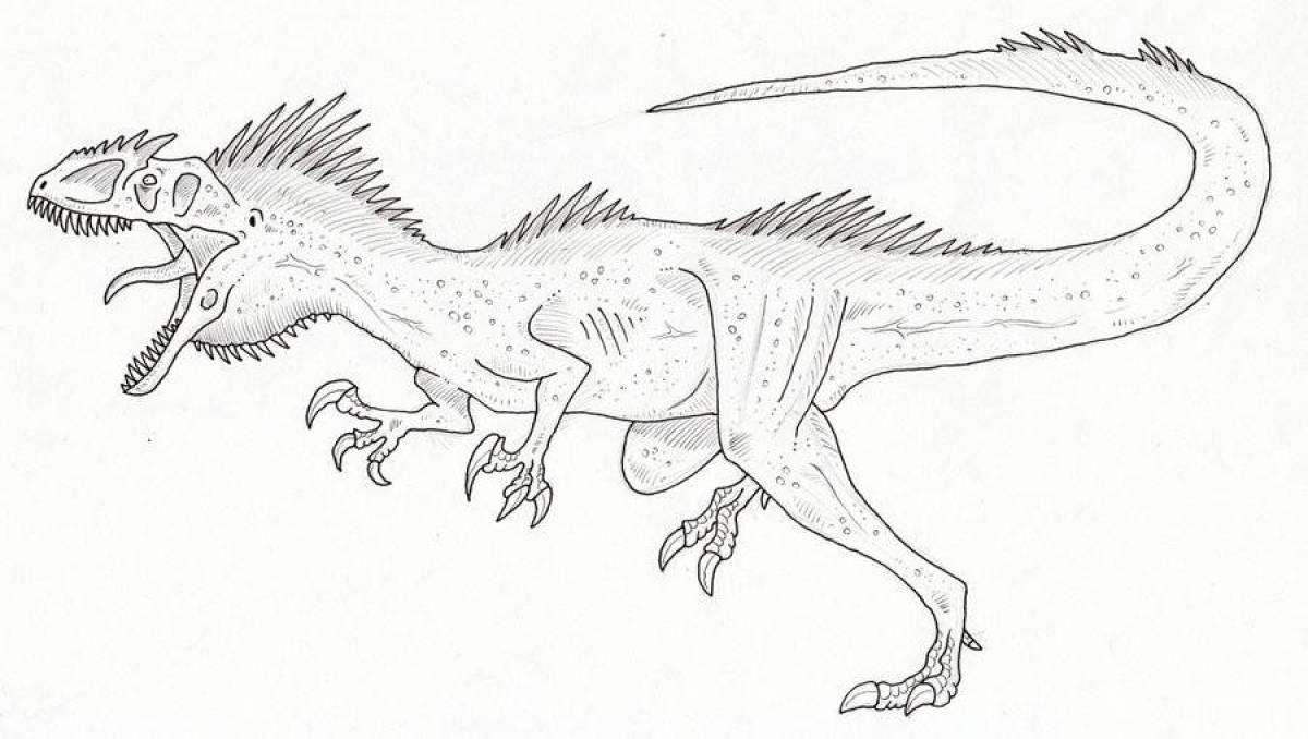 Giganosaurus Coloring Page