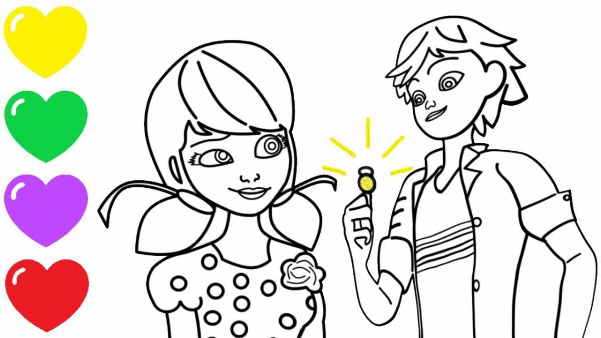 Marinette's coloring book