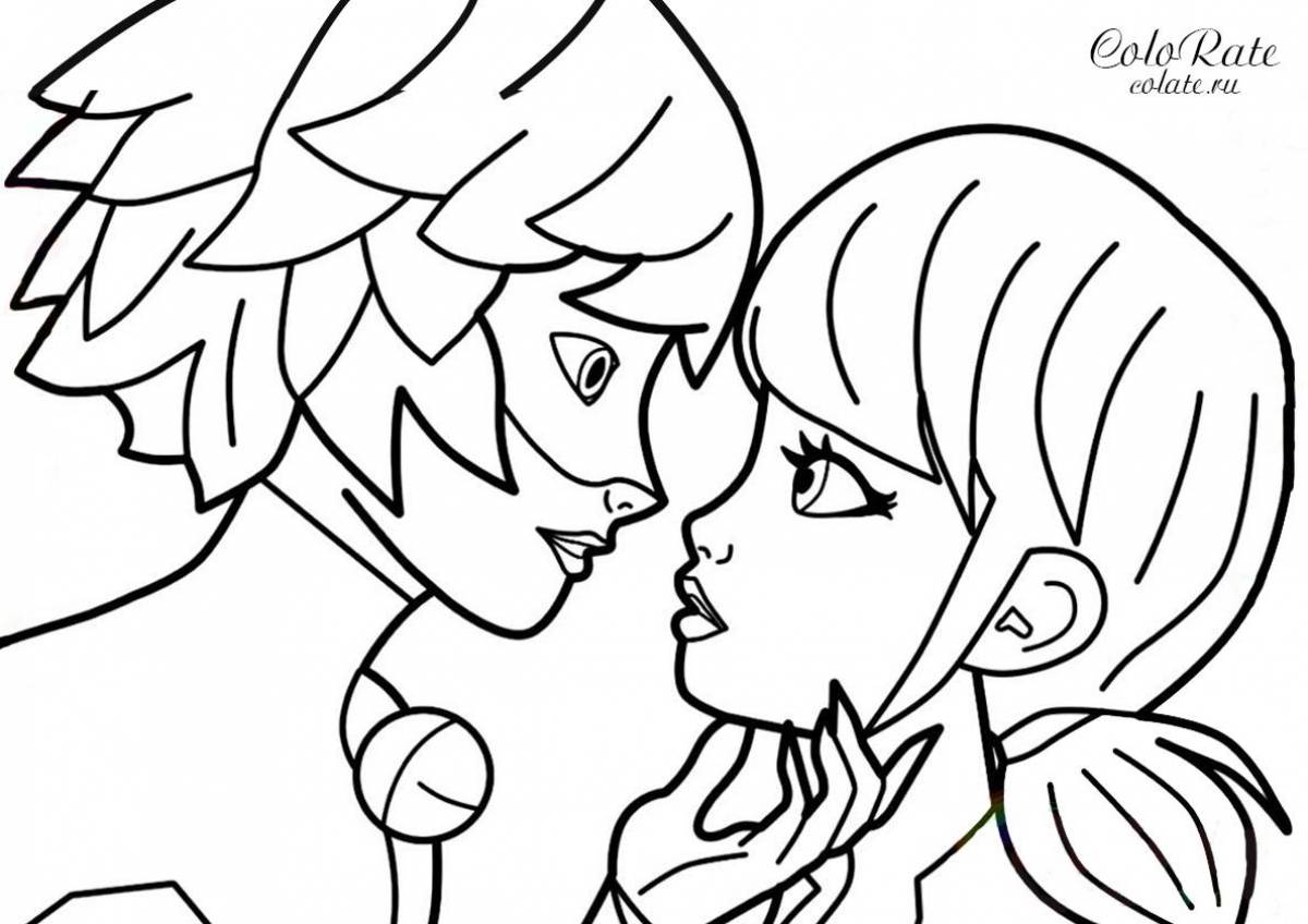 Marinette's awesome coloring book