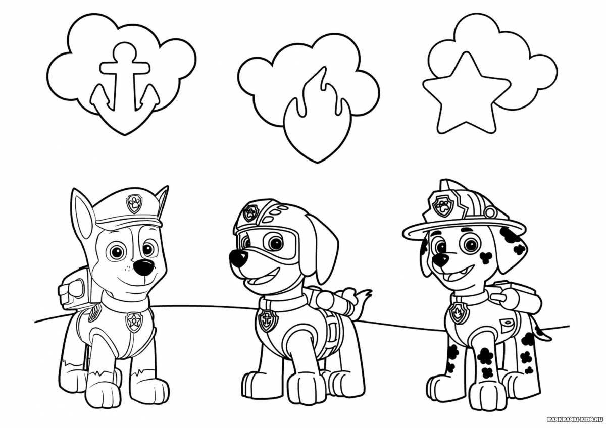 Adorable coloring page enlarge