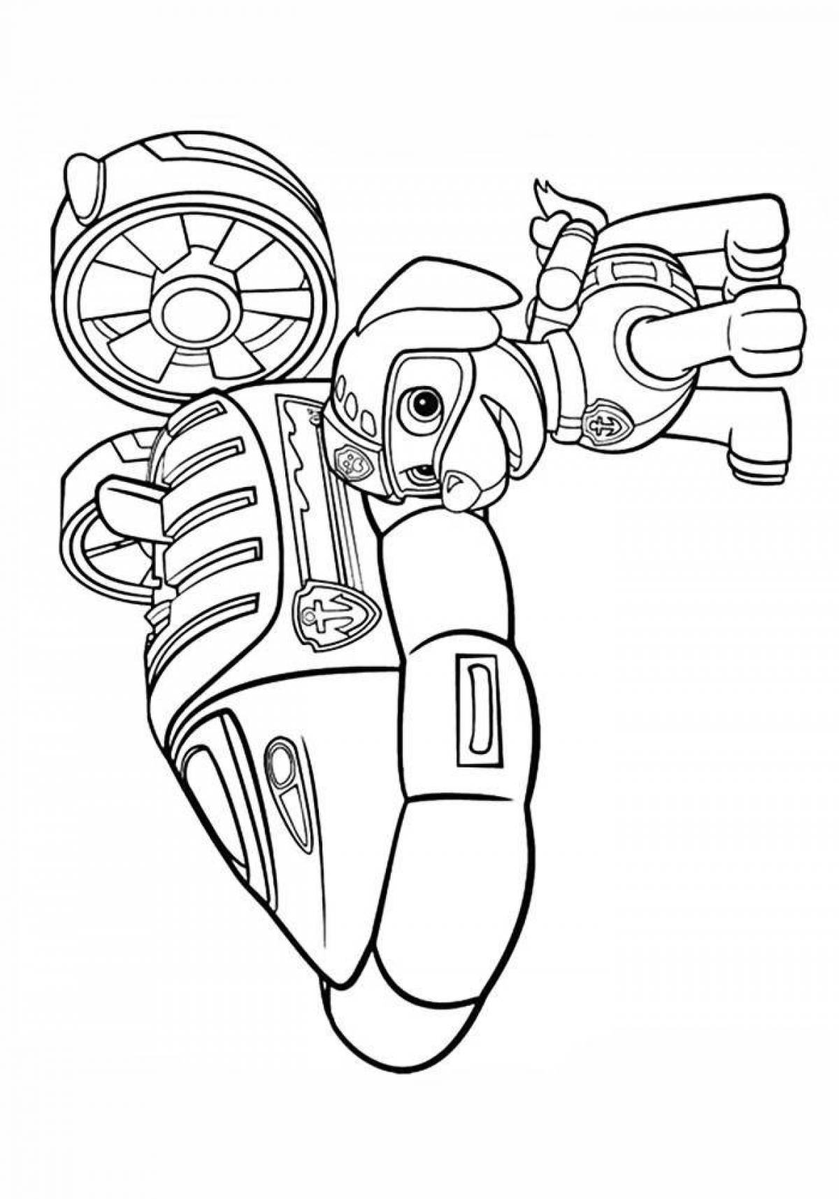 Glitter coloring pages enlarge page