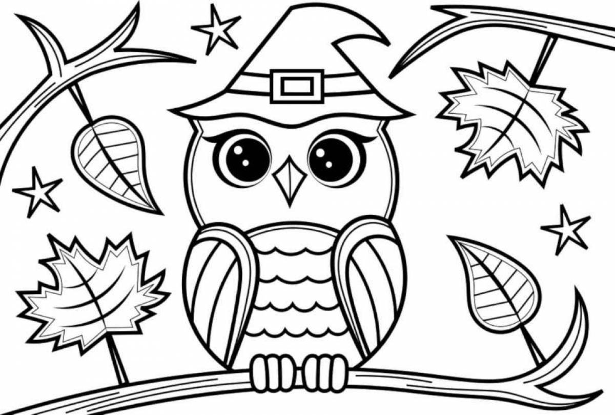 Color-frenzy coloring page 6-7 years old