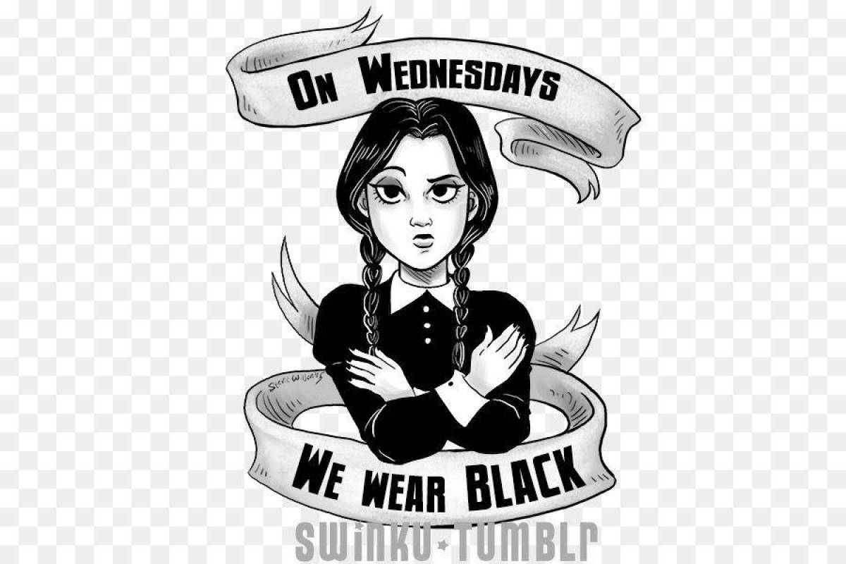 Картинки wednesday addams