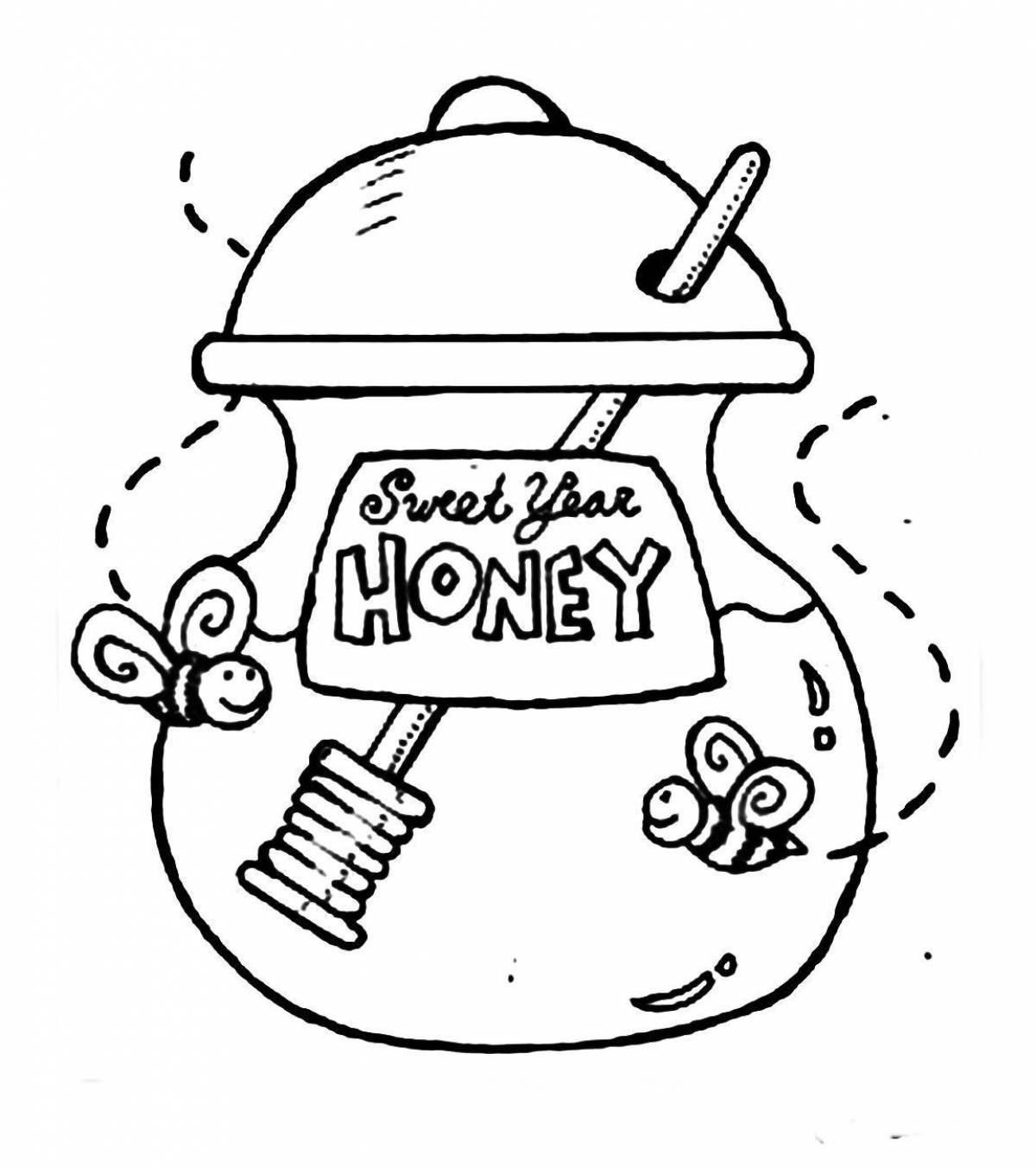 Jolly honey coloring