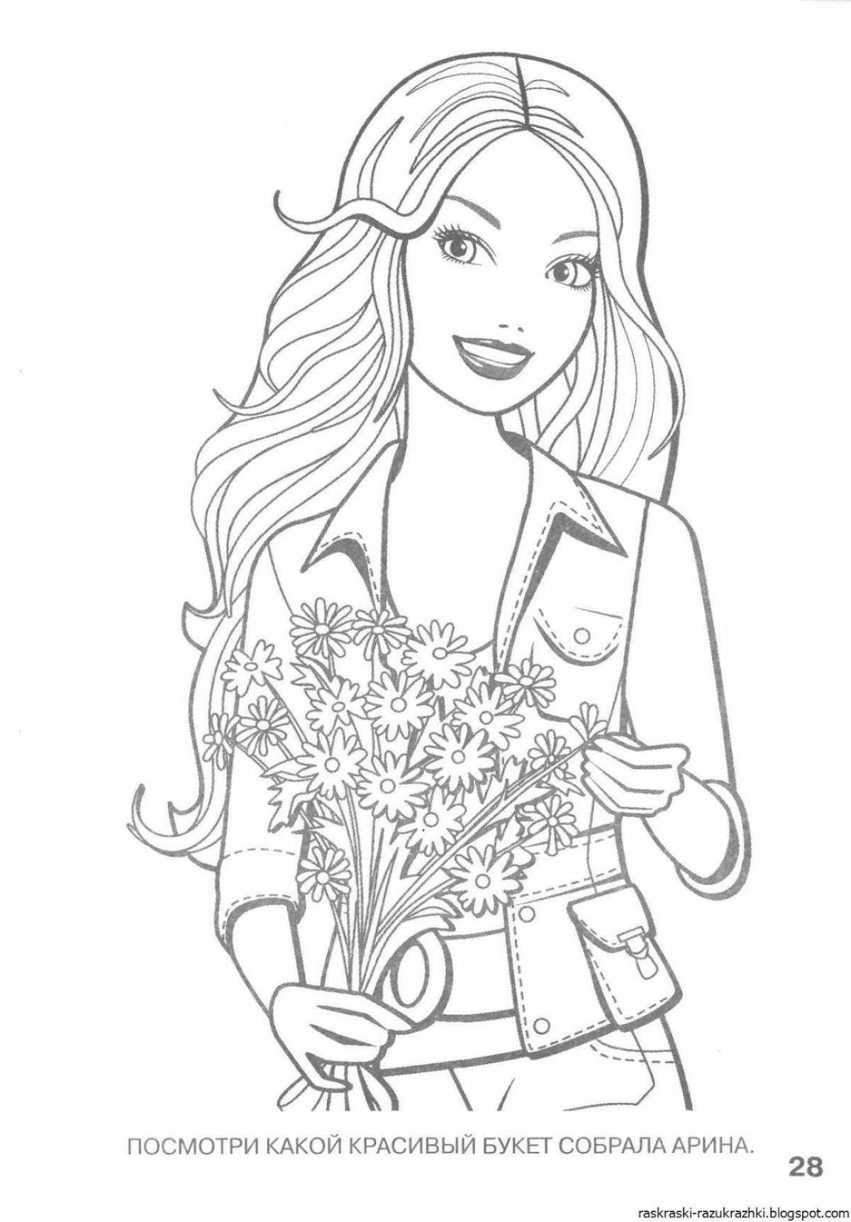 18 year old playful coloring page