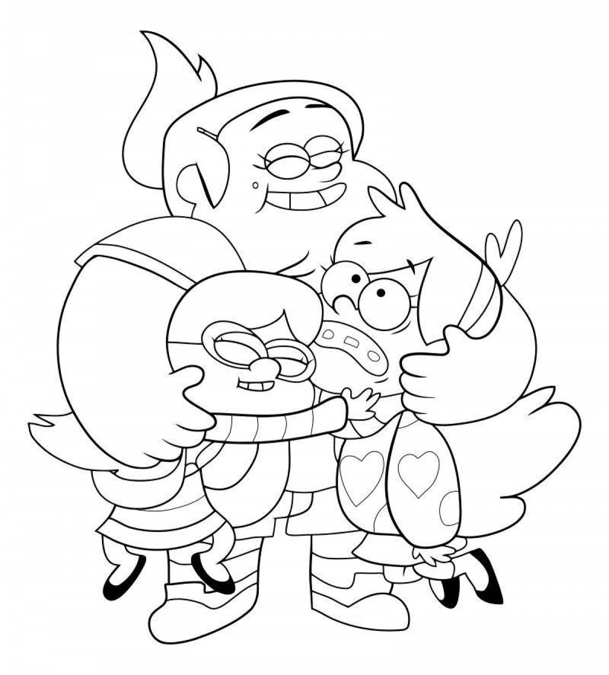 Gravity falls funny characters