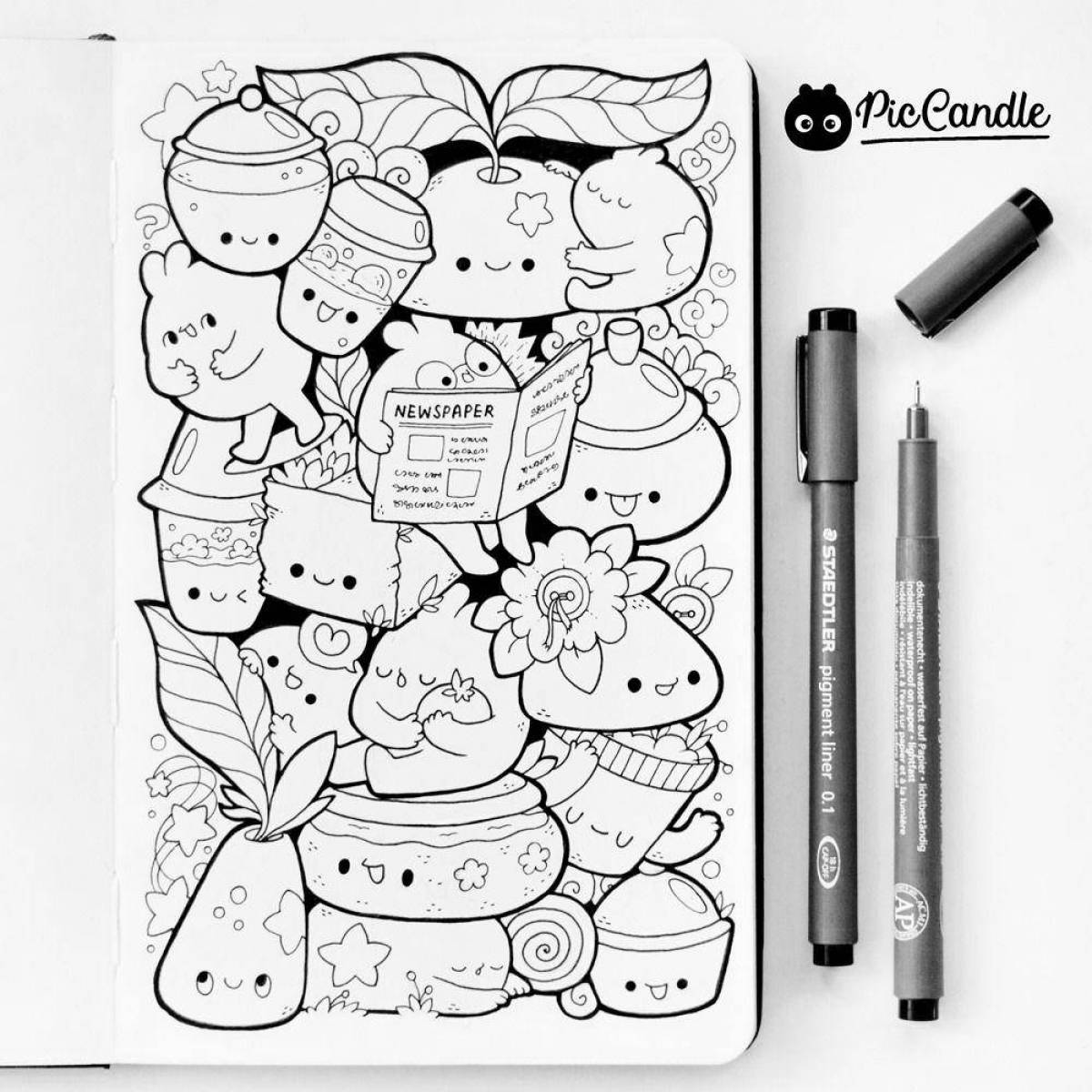 Colorful coloring book