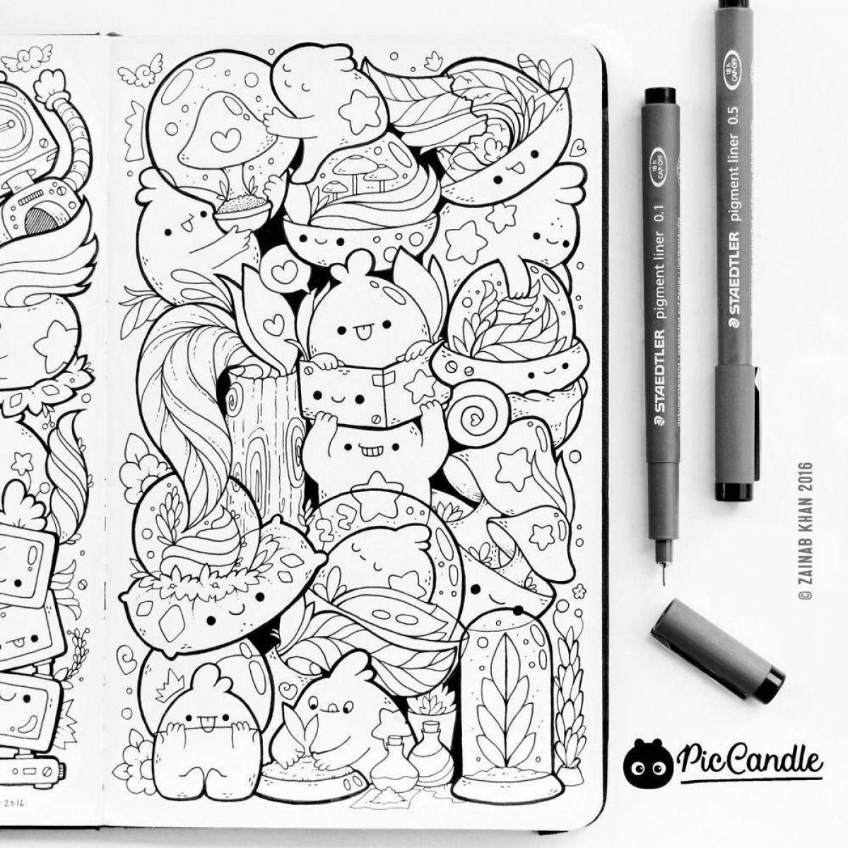 Amazing coloring book