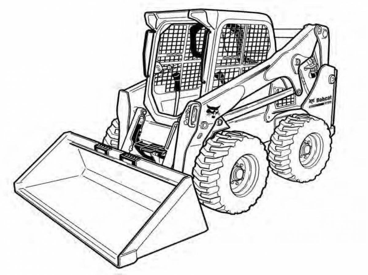 Dynamic loader coloring page