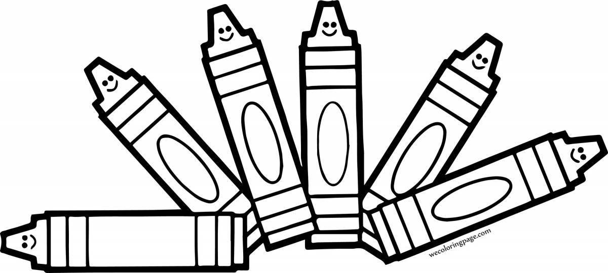 Deep coloring page markers