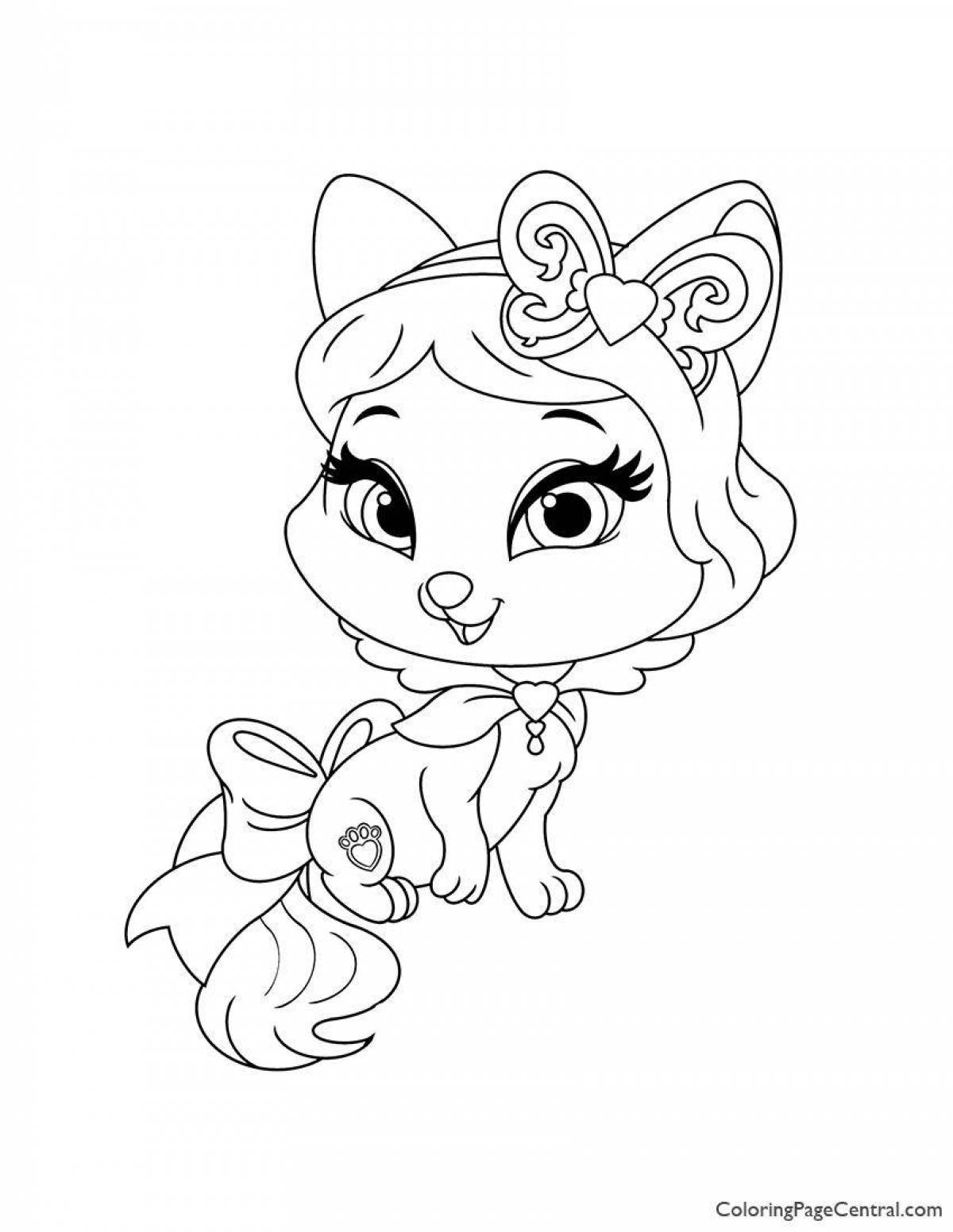 Nice pet coloring pages