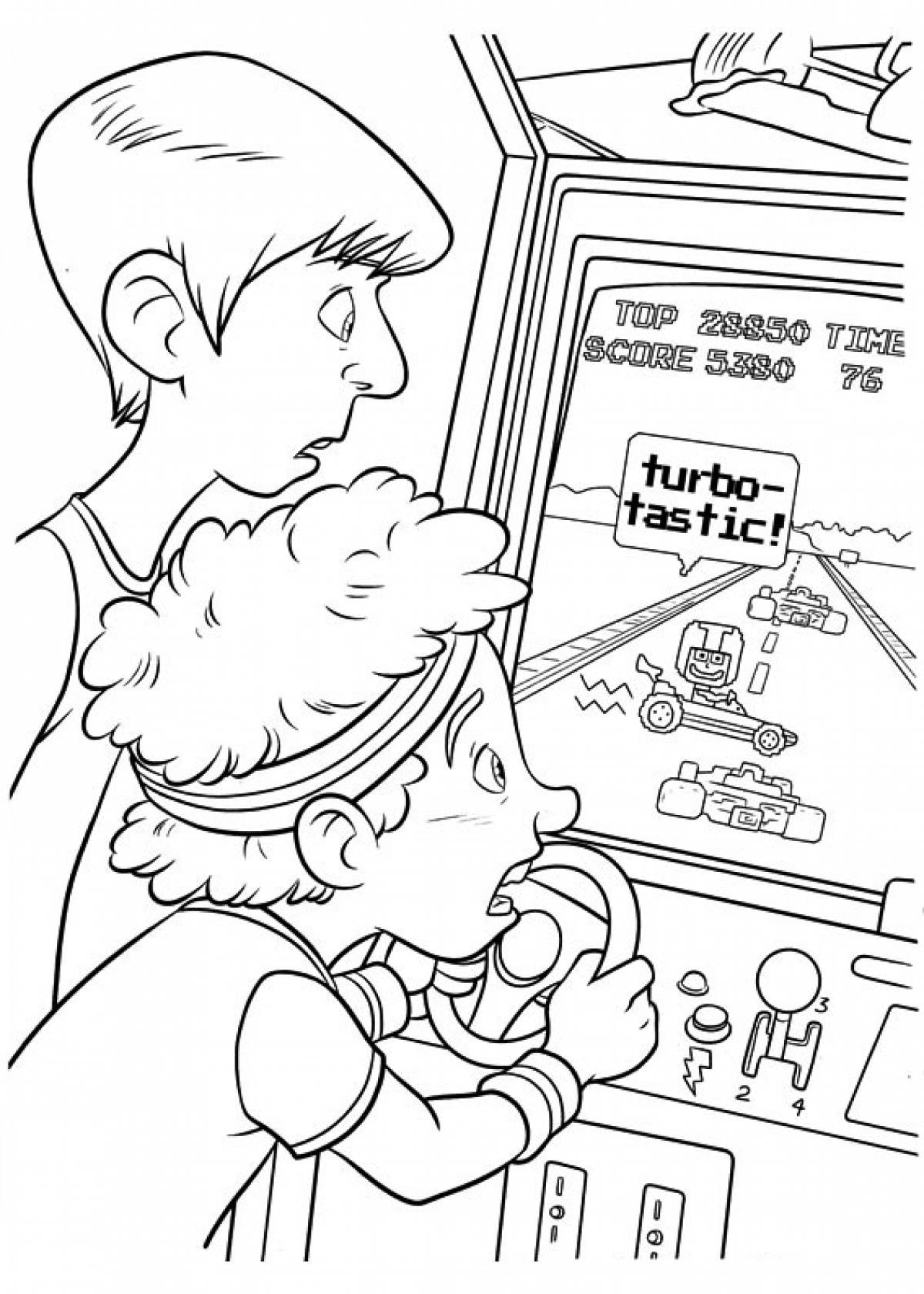 Ralph coloring page