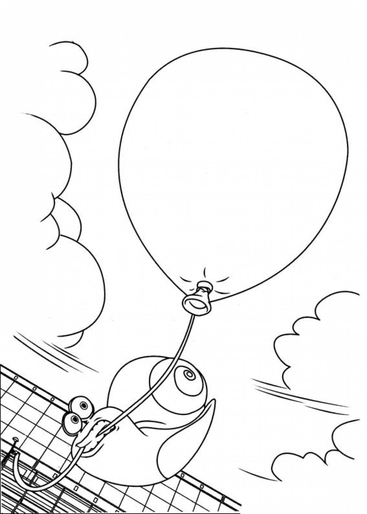 Turbo hot air balloon