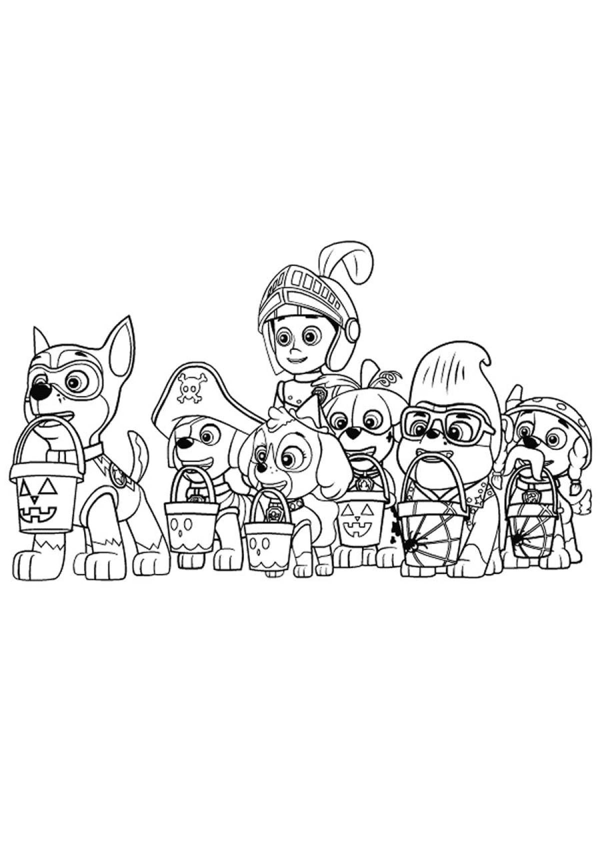 Puppy Patrol for Halloween