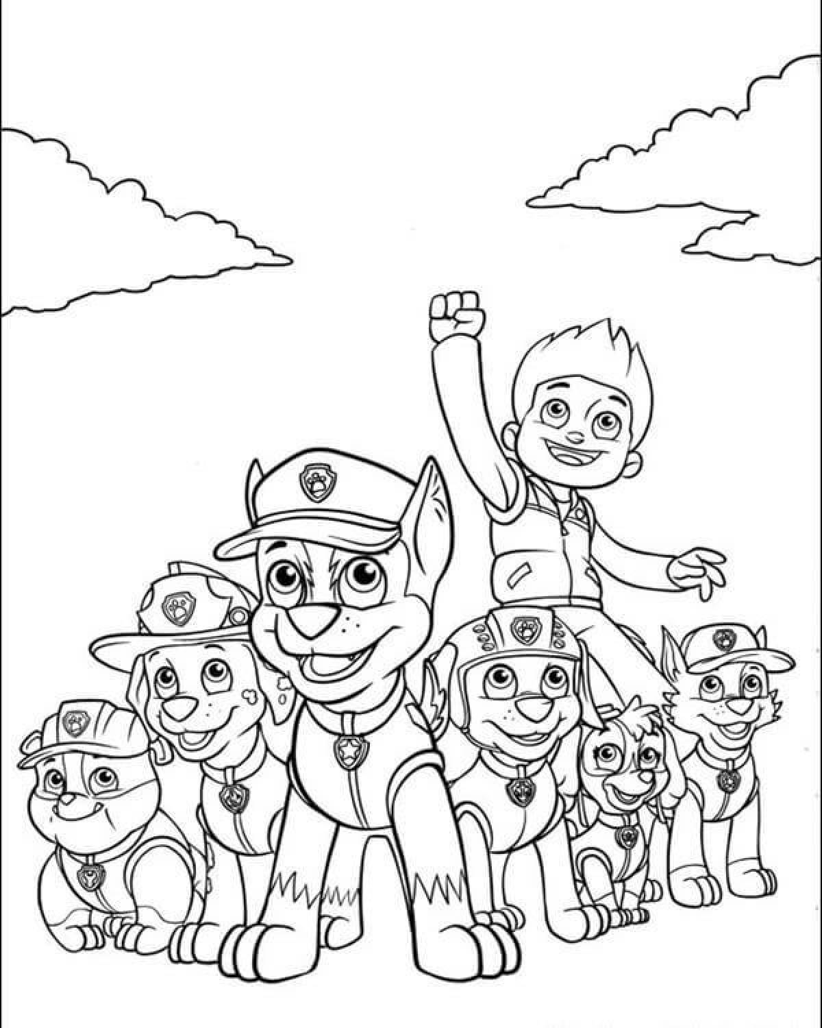 Ryder and the Paw Patrol
