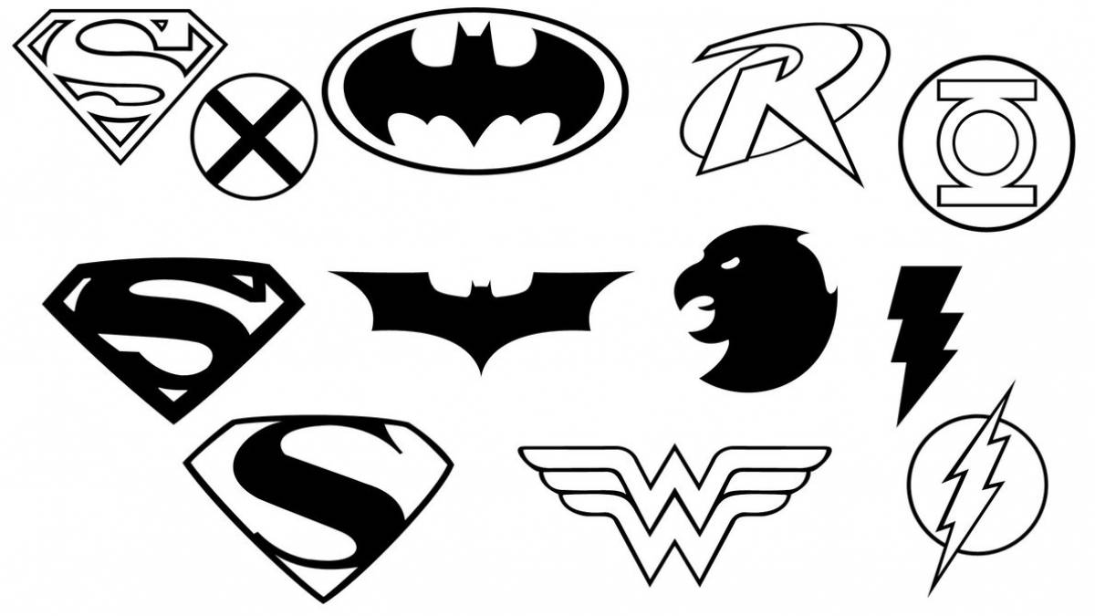 Superhero icons