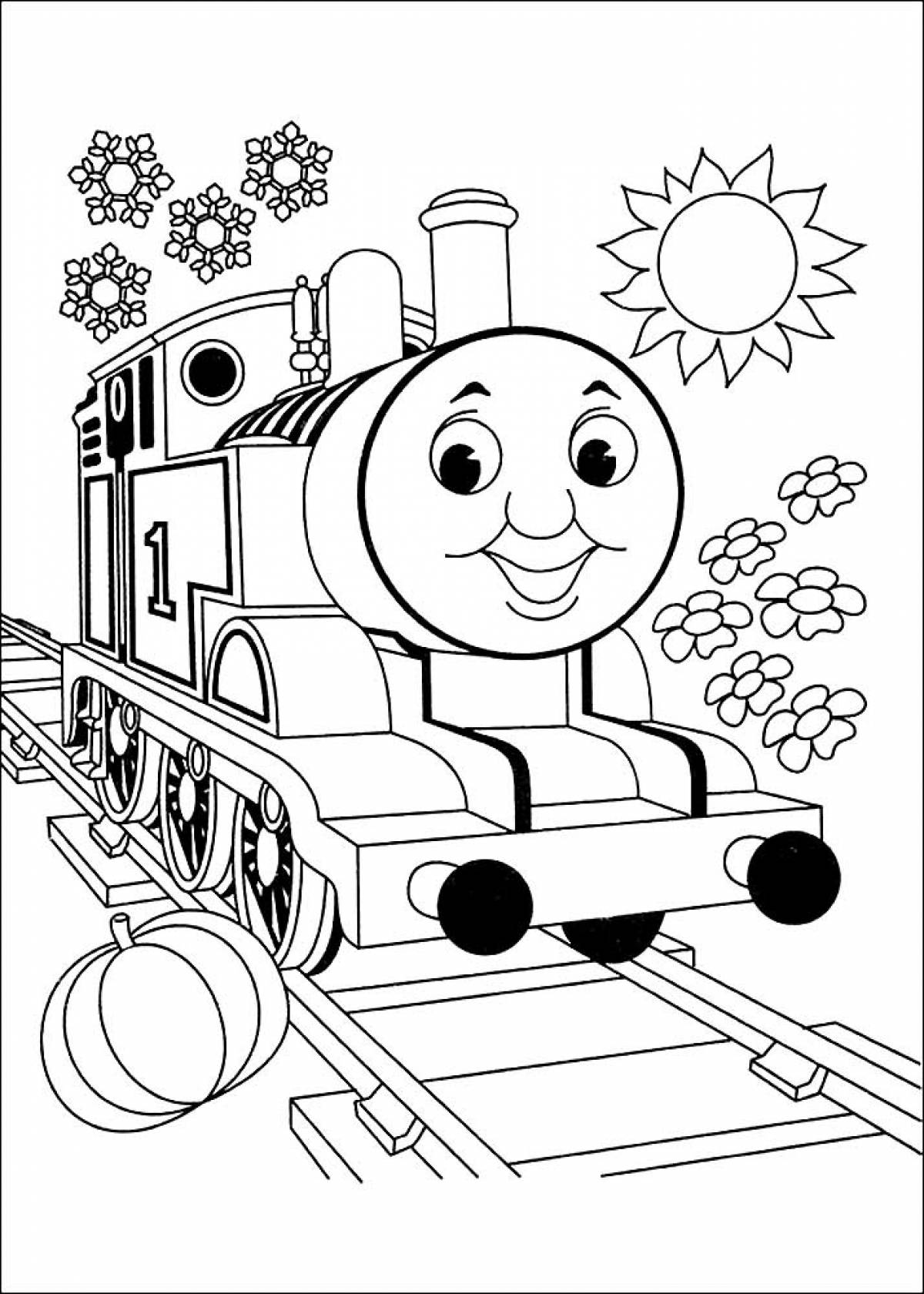 Thomas the Tank Engine and the Sun