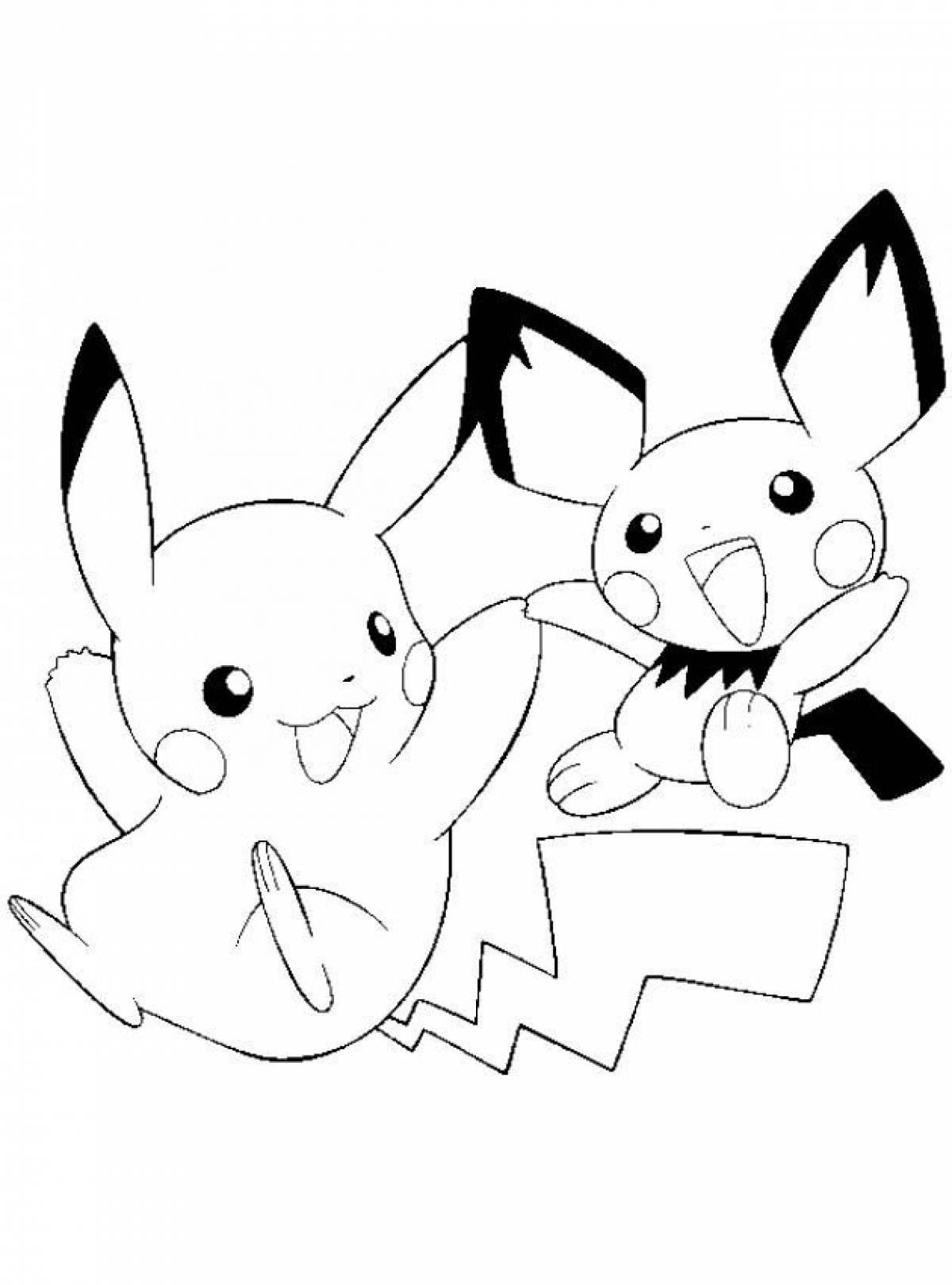 Pikachu and other Pokemon