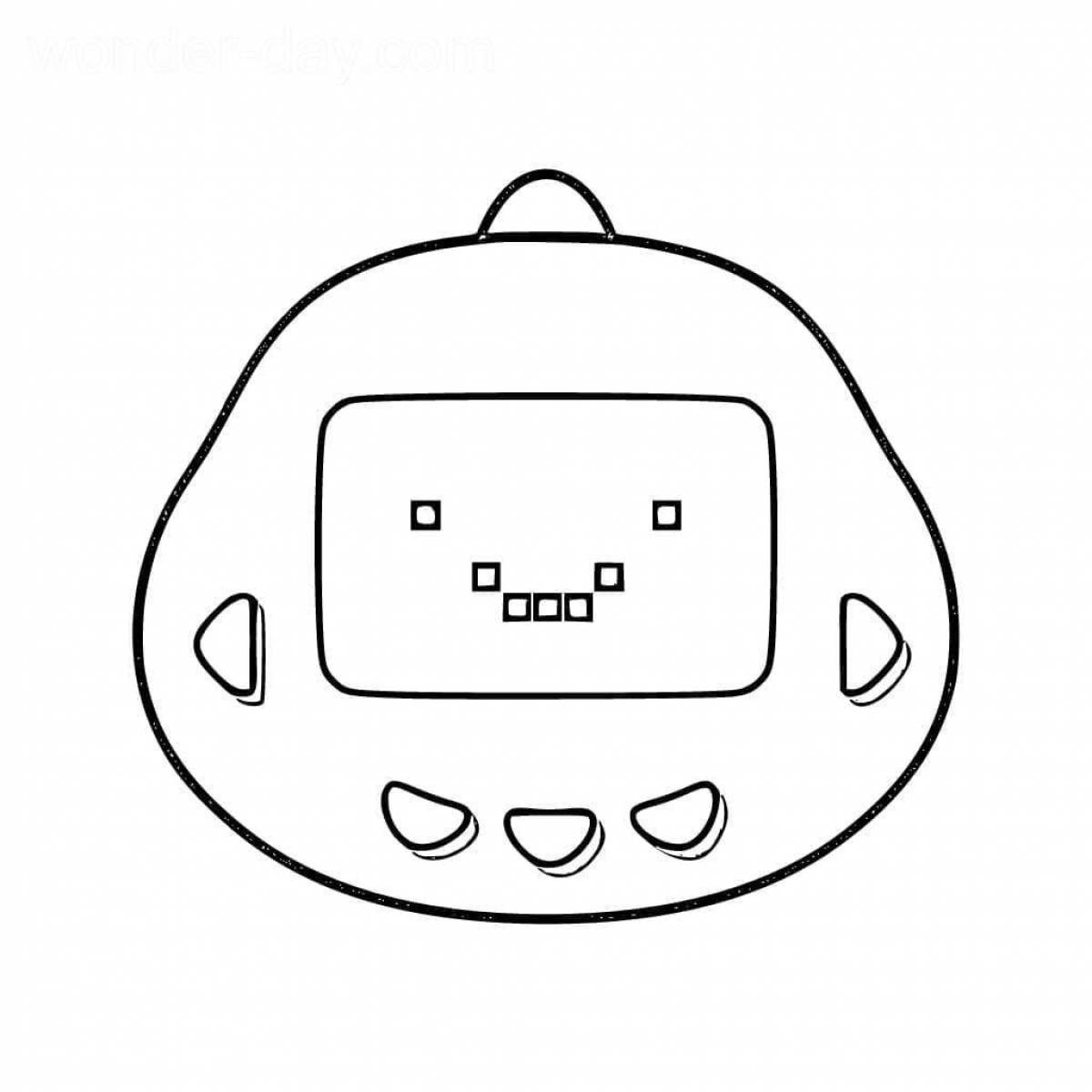 Coloring Pages Tamagotchi (18 pcs) - download or print for free #4261