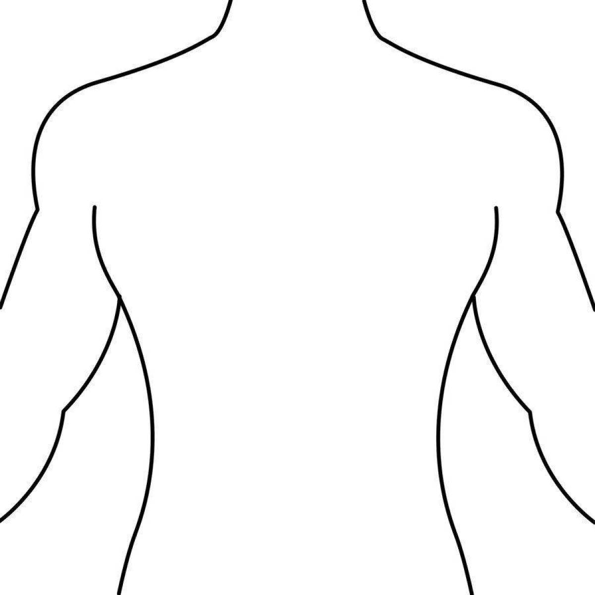 Тело в ней легко. Контурное изображение человека. Очертания тела. Контур человеческого тела. Спина контур.