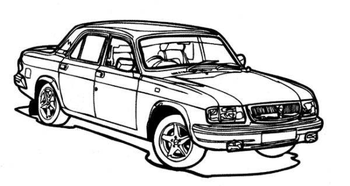 Radiant Volga coloring page
