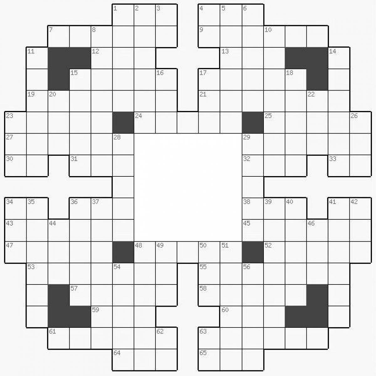 Tempting handmade ceramic tile crossword puzzle