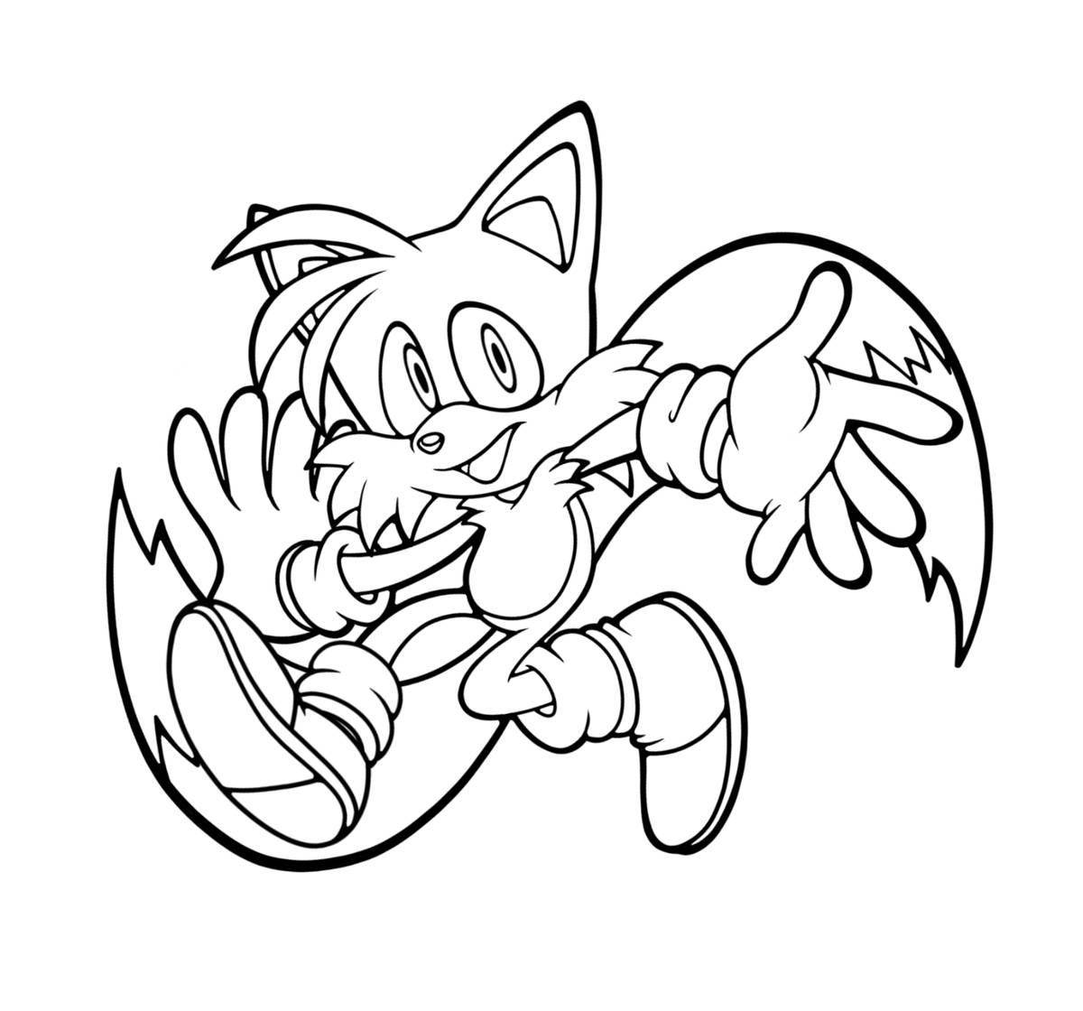 Charming sonic movie 2 coloring book