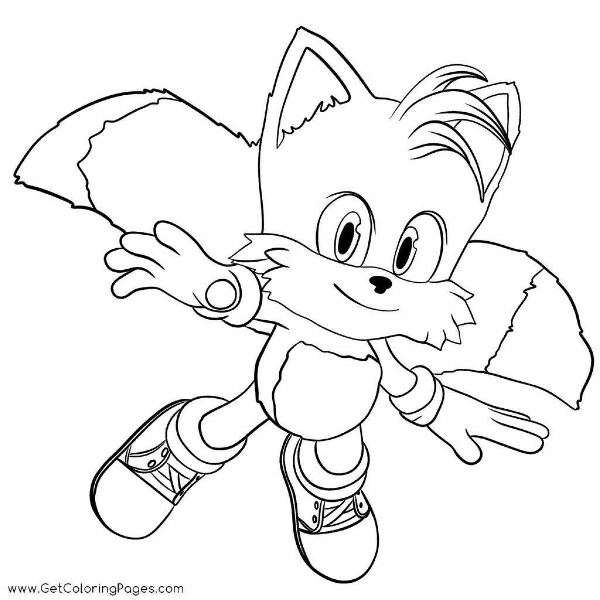 Sonic movie 2 incredible coloring book