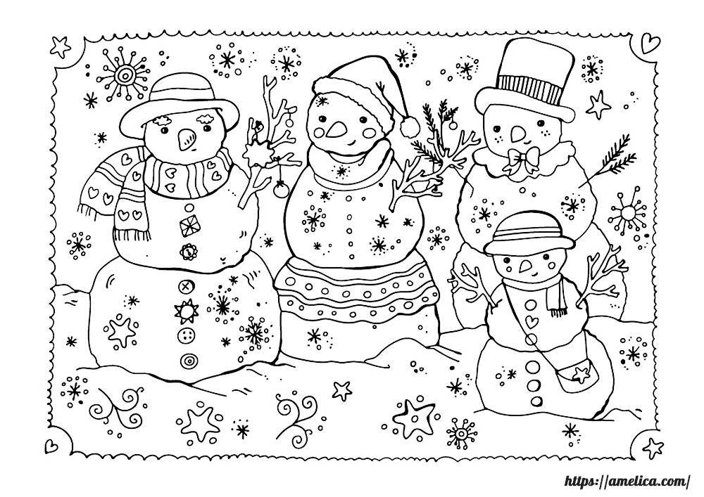 Magic old new year coloring book for kids