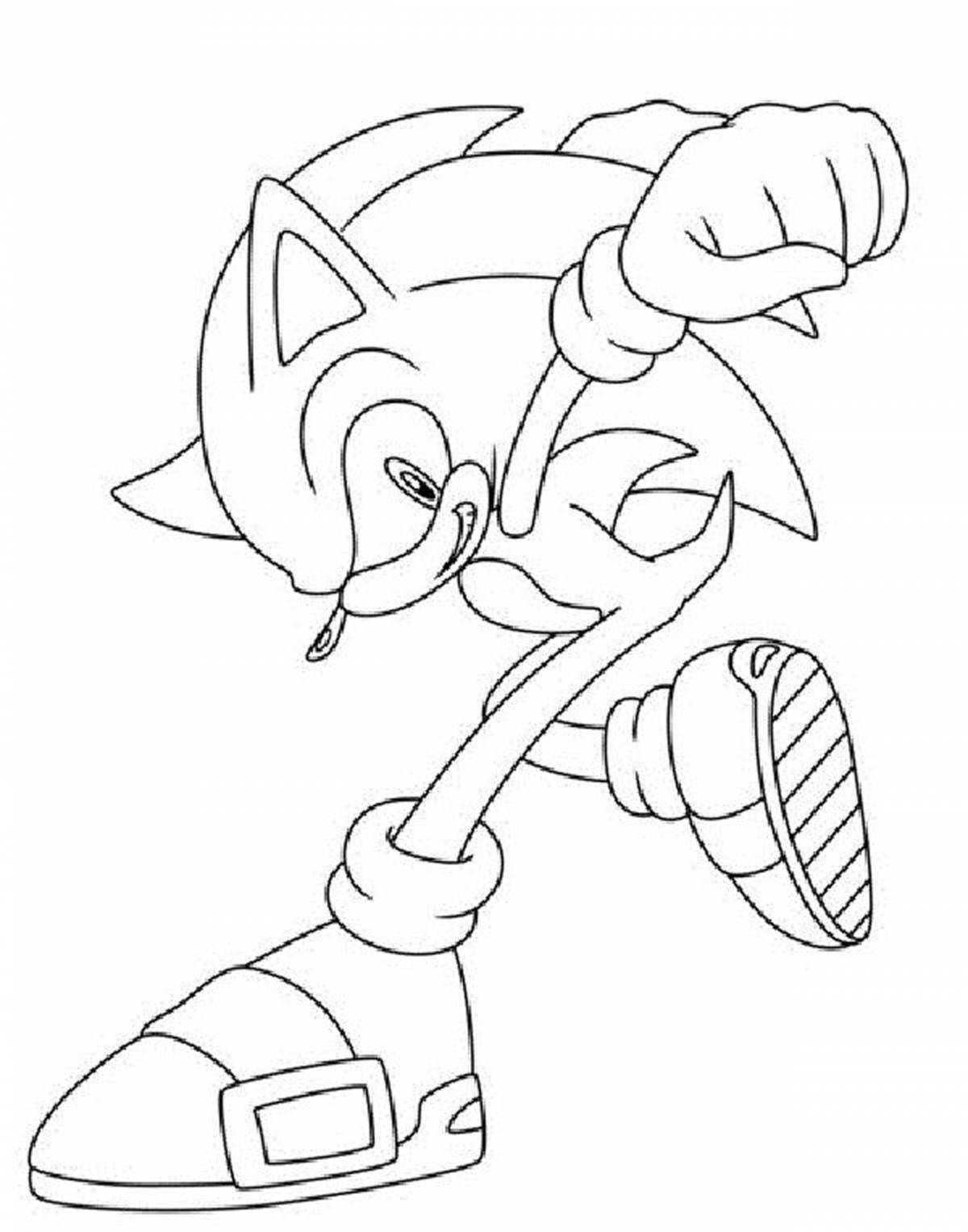 Sonic x live coloring