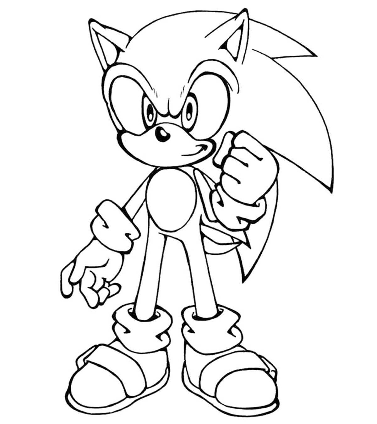 Fascinating sonic x coloring book