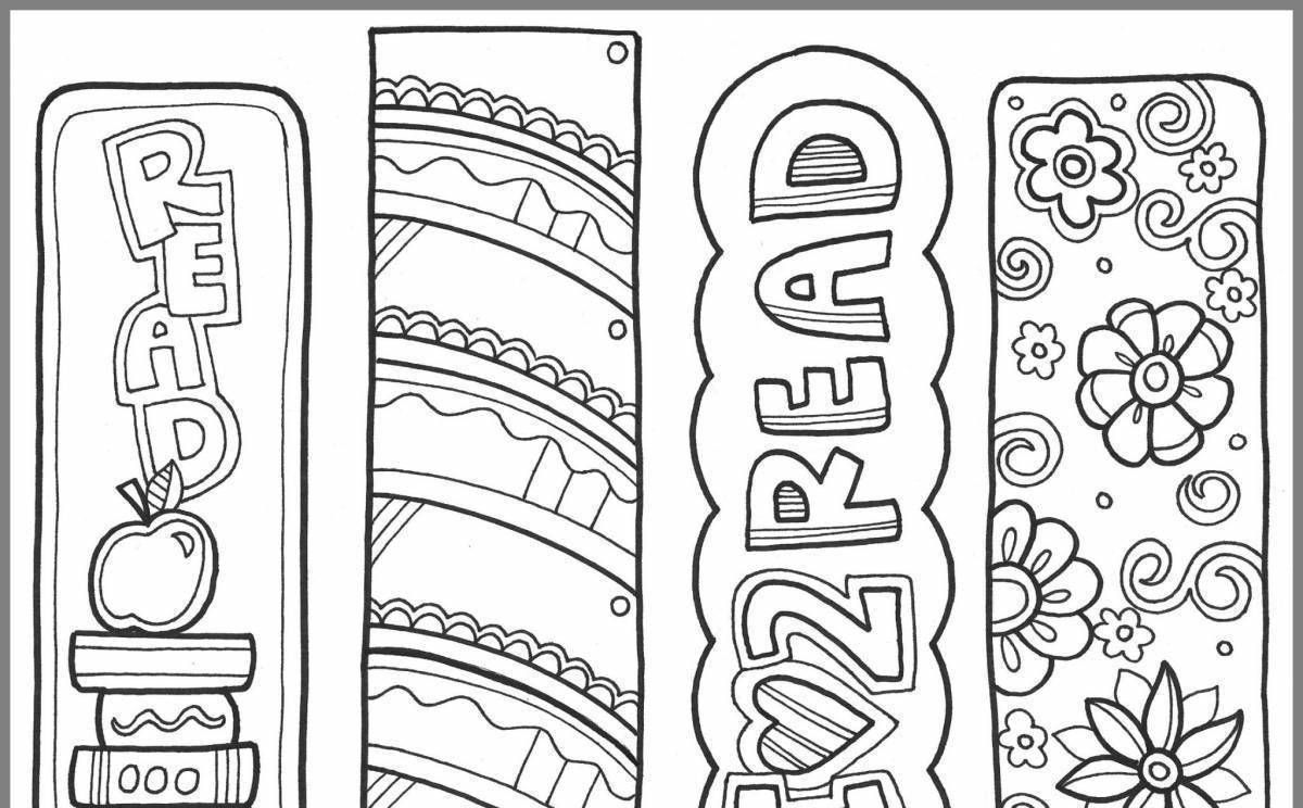 Personal diary coloring page color-explosion