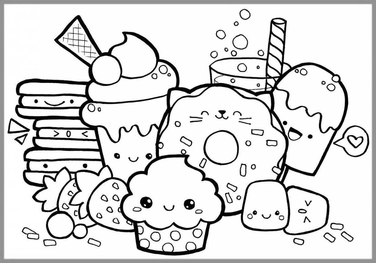 Color Crazy Personal Diary Coloring Page
