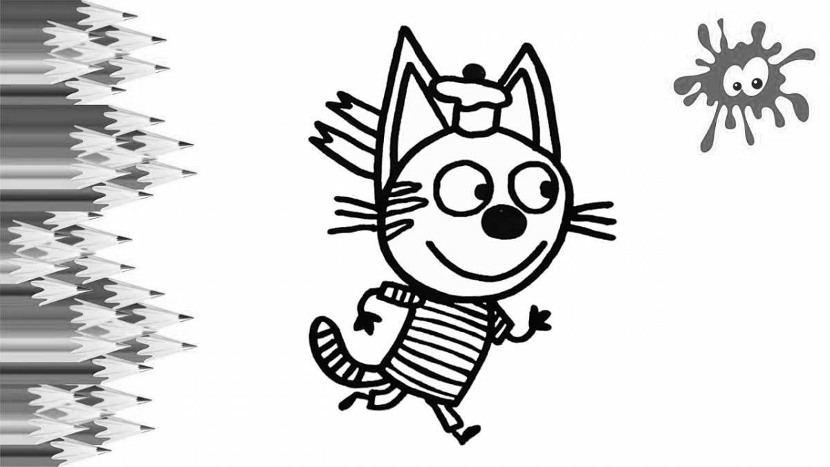 Заманчивая страница раскраски песочного печенья