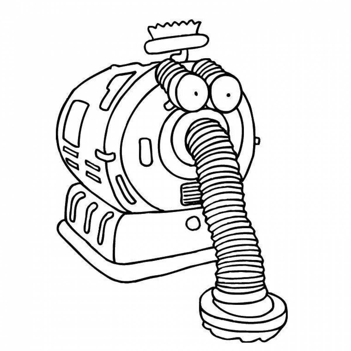 робот пылесос рисунок