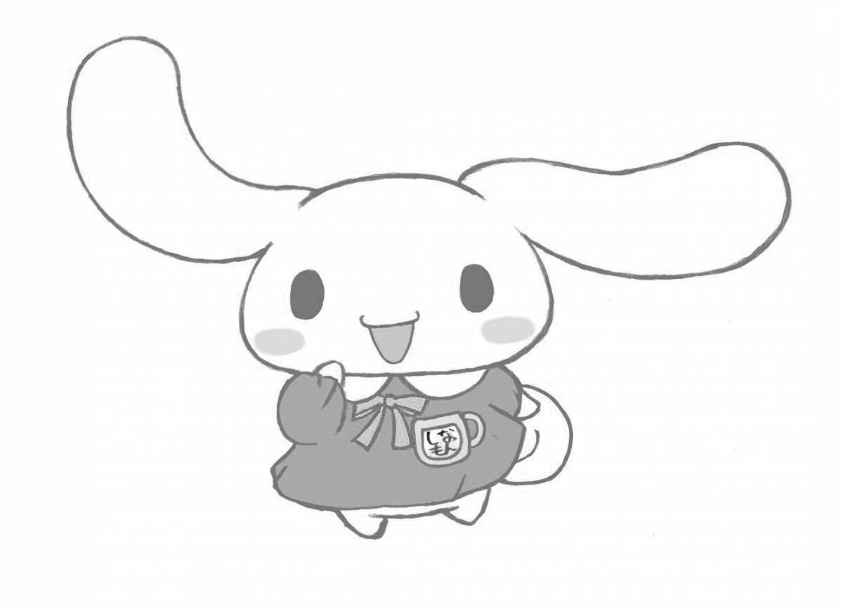 Cinnamoroll раскраска
