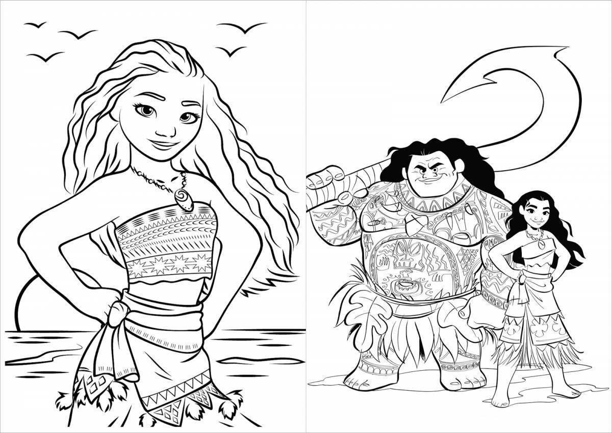 Muan live coloring page