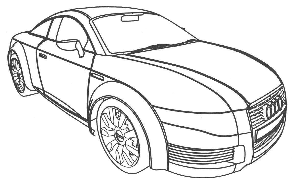 Great cars coloring pages for boys
