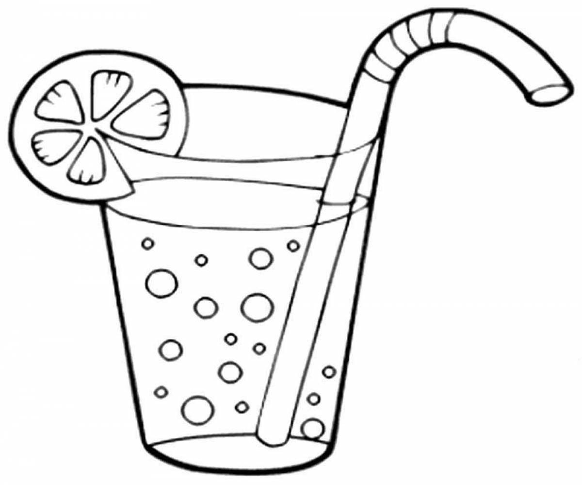 Coloring for flavored drinks