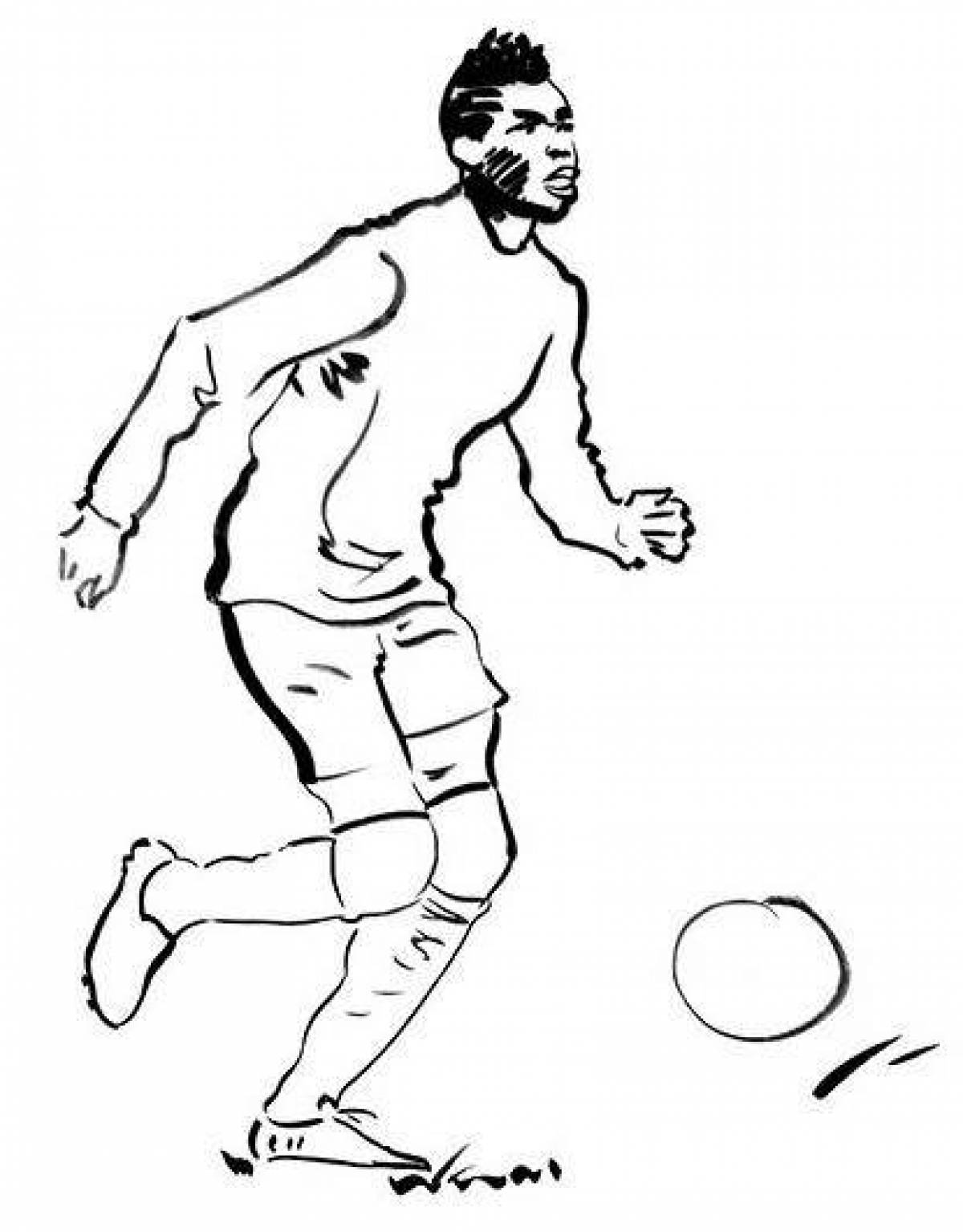 Glorious pele coloring page