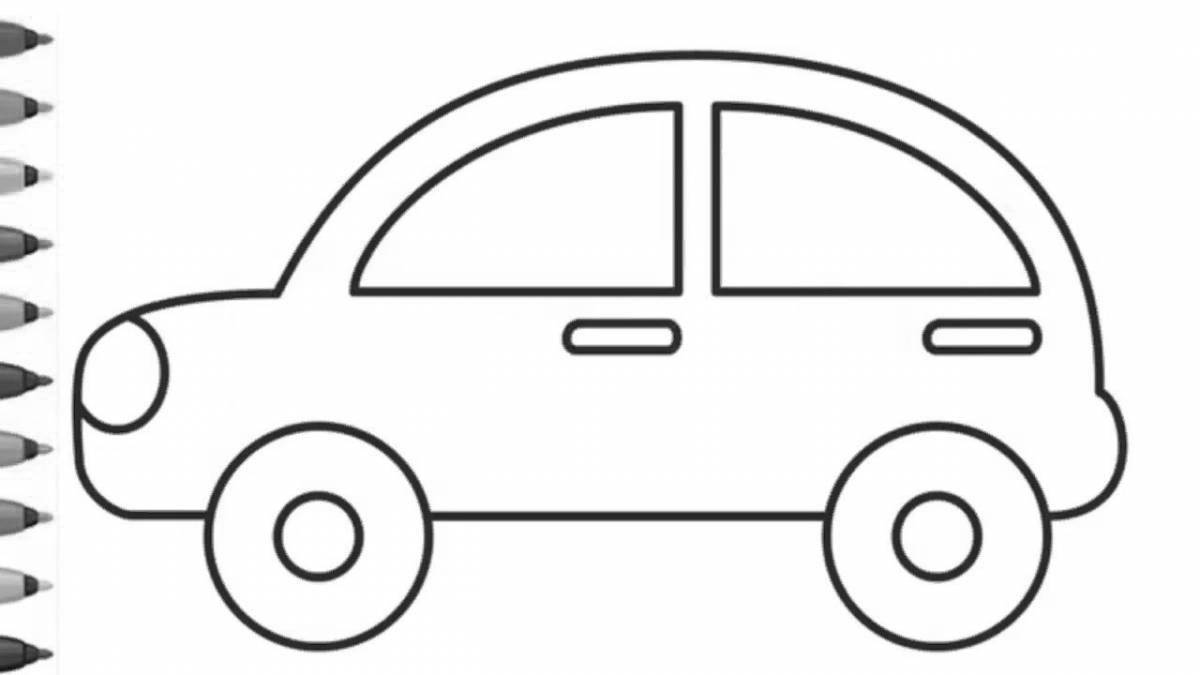 Wonderful coloring machine for children 2-3 years old